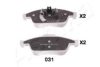 ASHIKA 50-00-031 Brake Pad Set, disc brake